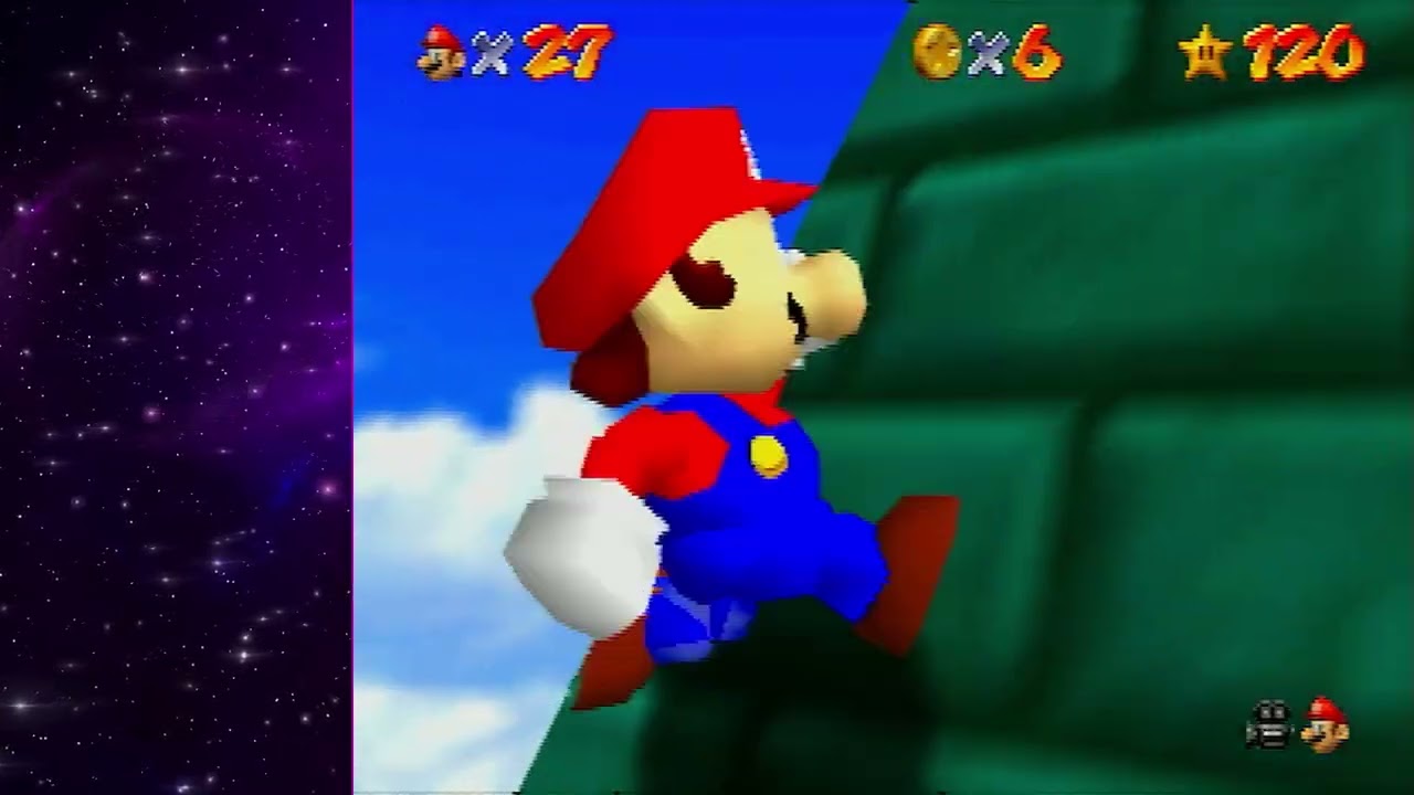 Rainbow Ride Stage RTA (w/ cannon cutscene) - 4:53.20/4:57.06