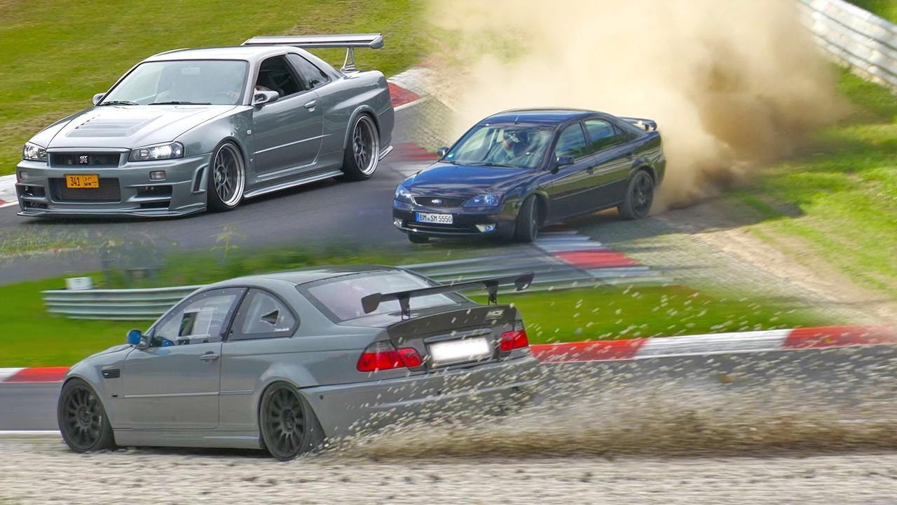 N&Uuml;RBURGRING LUNATIC Drivers, Almost CRASH, FAILS & Highlights Tourist Drives Nordschleife 2026