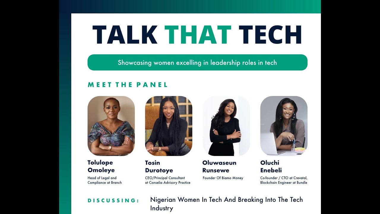 Talk That Tech Panel