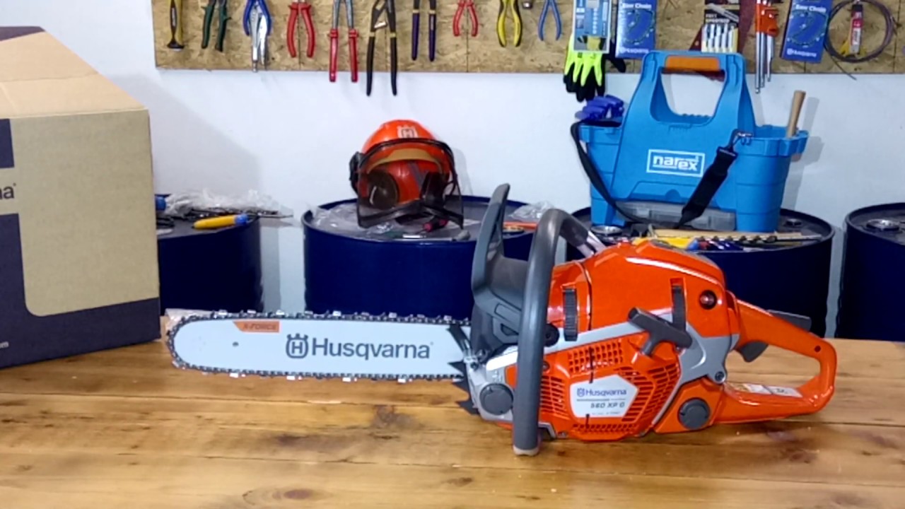 Chainsaw Husqvarna 560XPG UNBOXING!!!New Packaging!!!