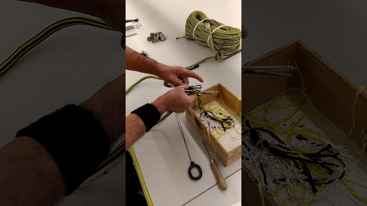 Zaplatanie liny arborystycznej Timber Evo