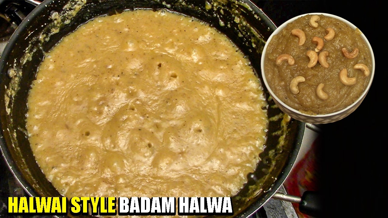 Halwai Style Badam Halwa | Street Foods TV