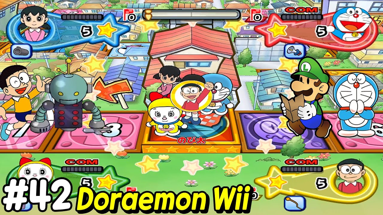 Doraemon Wii - Himitsu Dougu-ou Ketteisen! Walkthrough Part 42  |  AlexGamingTV