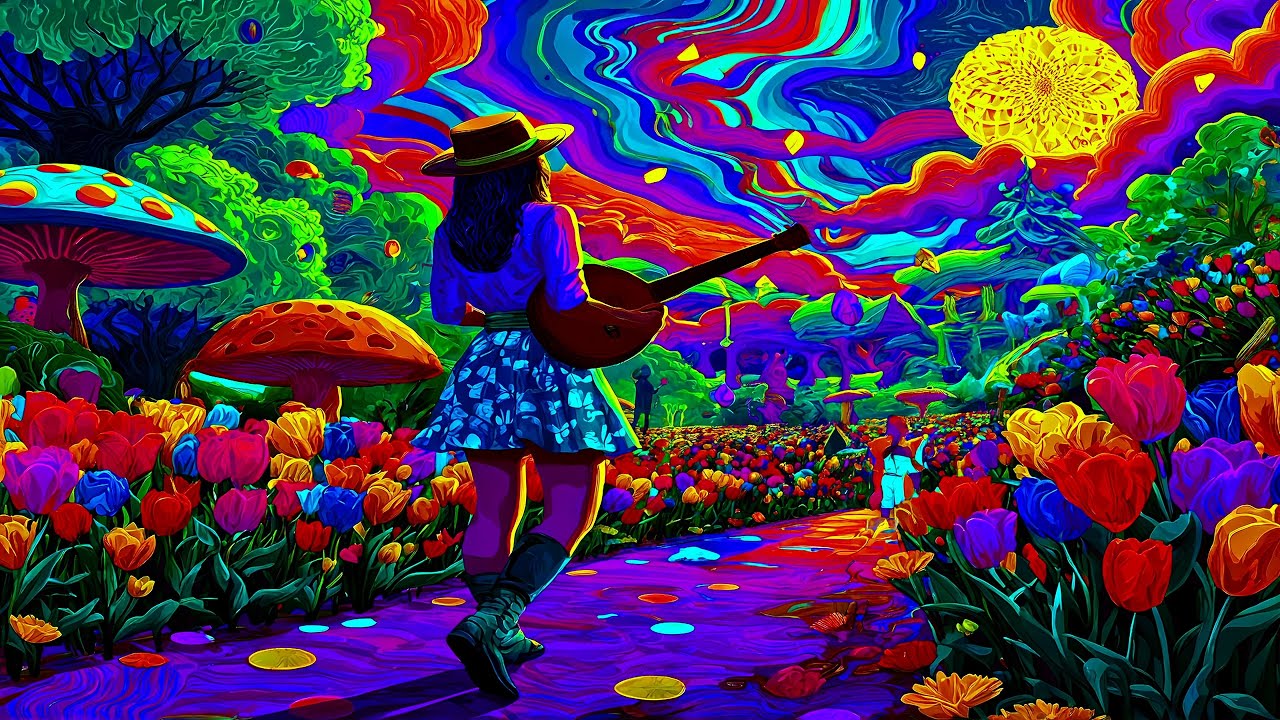🌀 Psychedelic Gateway Surreal Animation - Unlock Your Subconscious, Psychedelic Art 🌀