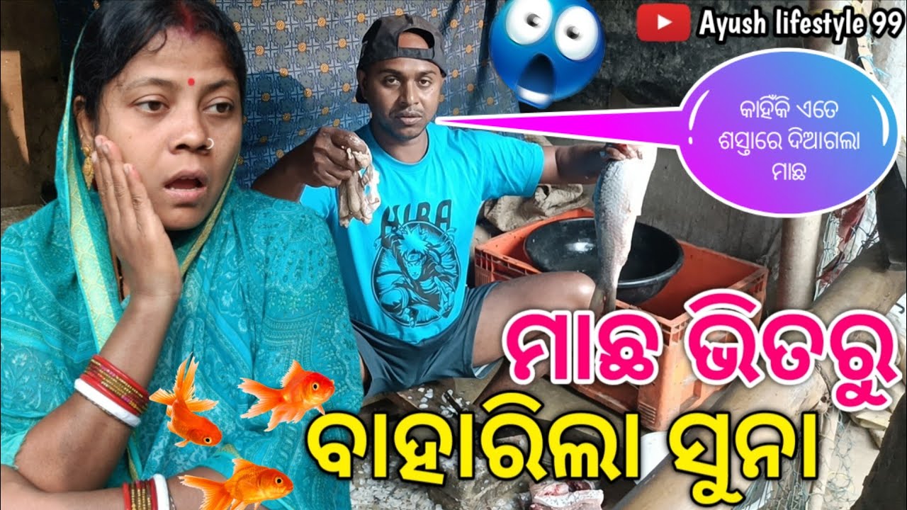 ମାଛ ଭିତରୁ ବାହାରିଲା ସୁନା 😱 || Ayush Lifestyle 99 || ODIA VLOG 