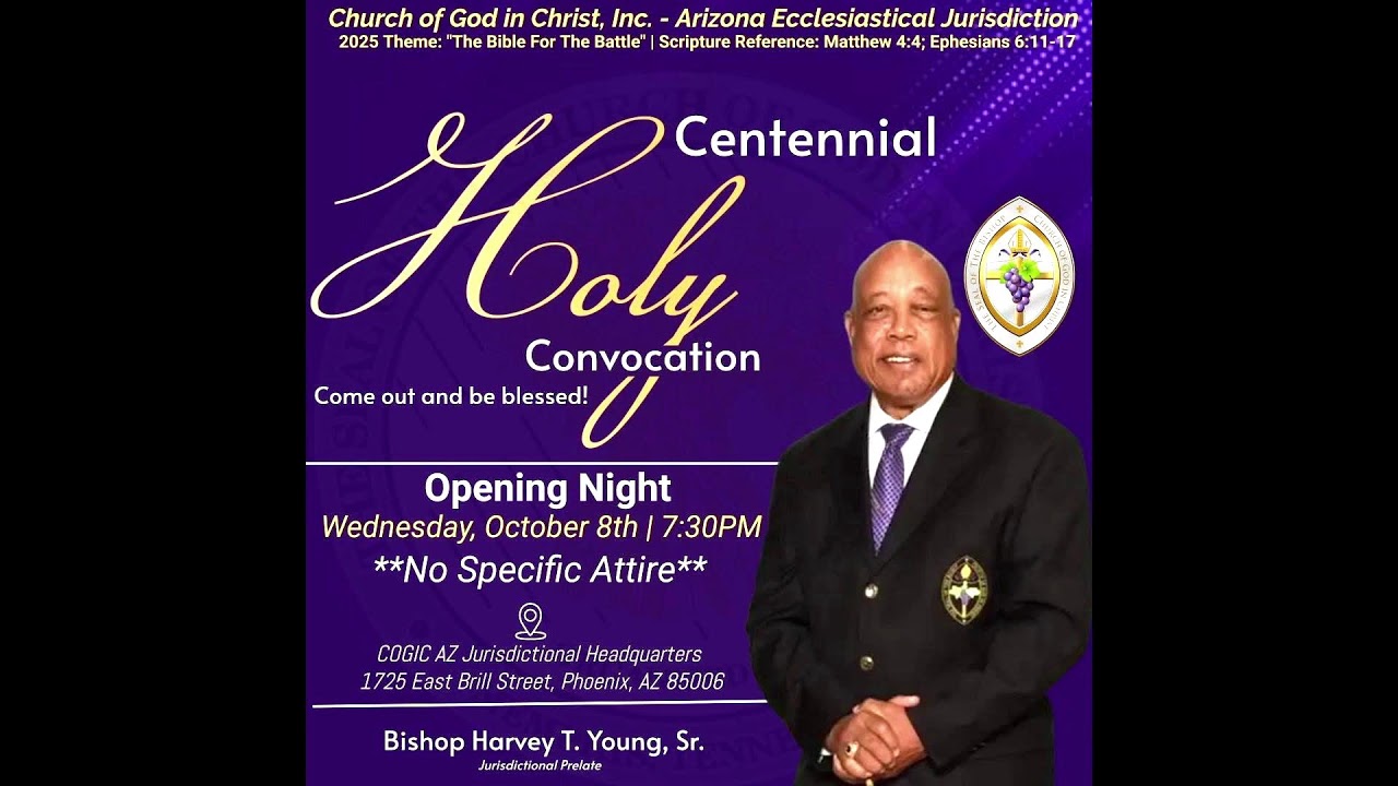 COGIC Arizona 100th Convocation - Sunday