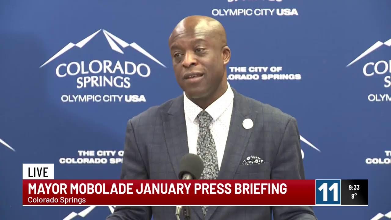 Mayor Yemi Mobolade hosts his January press briefing