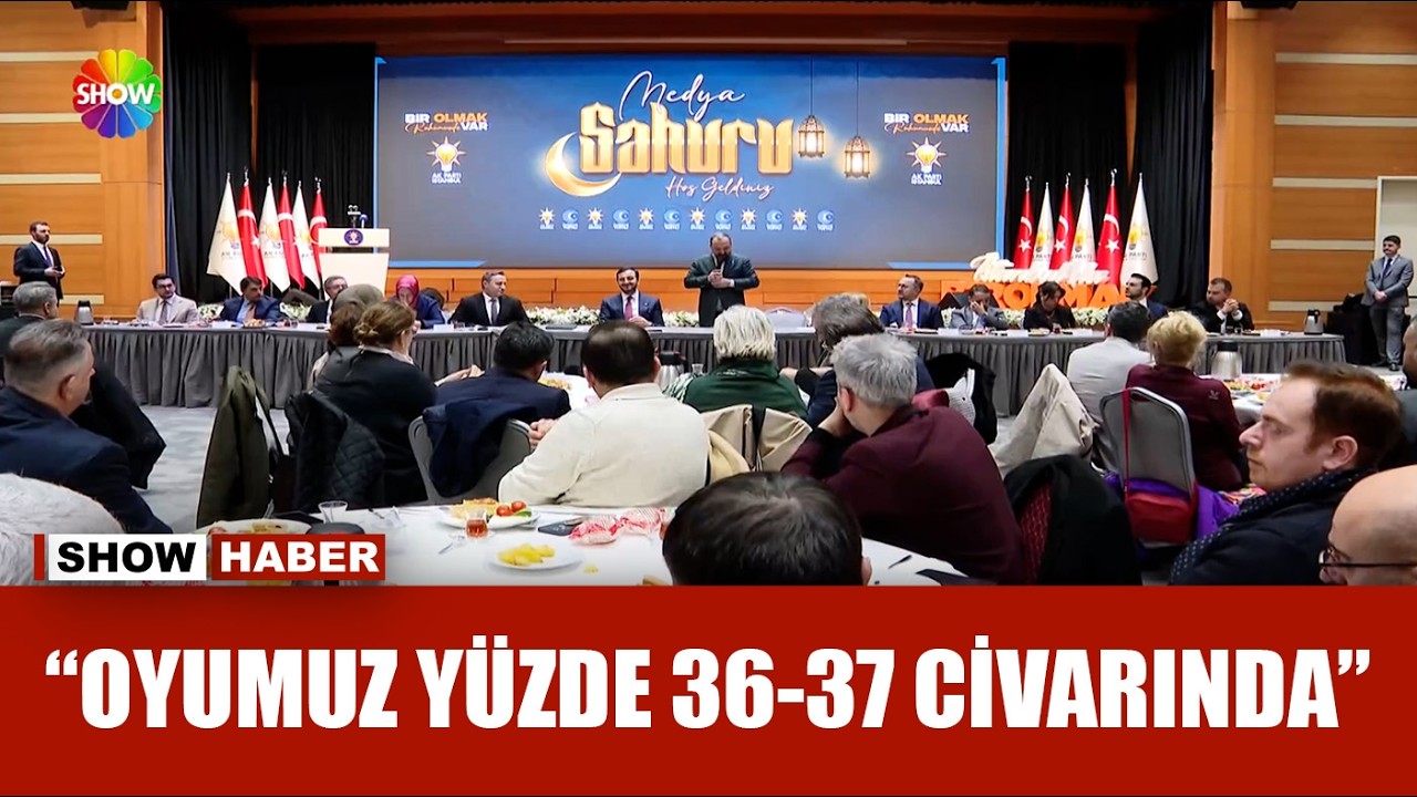 Medya temsilcileriyle sahur buluşması!