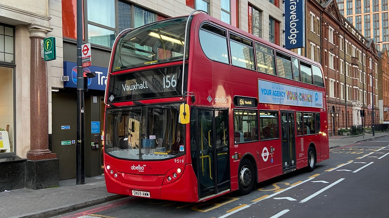 Withdrawn | Abellio London - ADL Enviro 400 E40D on Route 156 (9519 - SN59AWM)