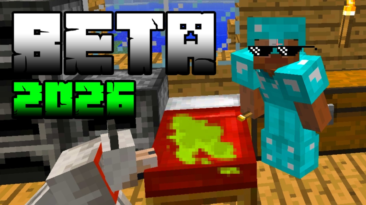 I Beat Minecraft Beta in 2026 and It Made My Tummy Hurt