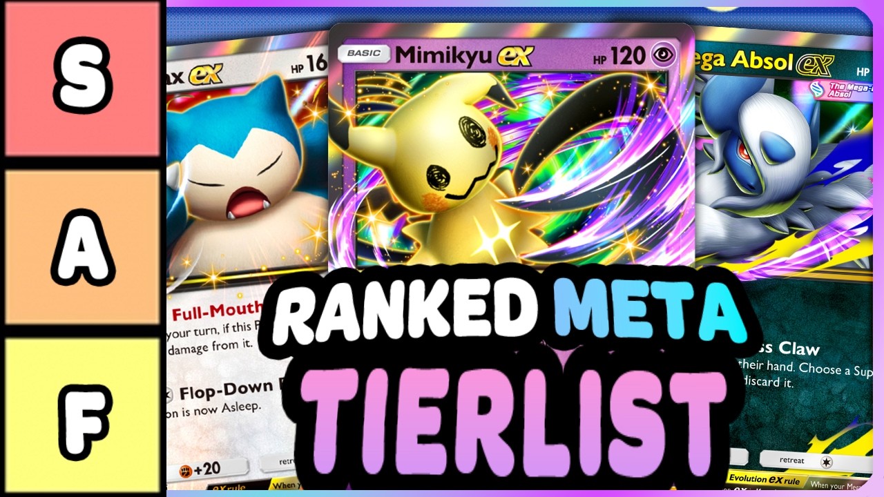I Ranked EVERY DECK to hit MASTERBALL! (NEW META) 