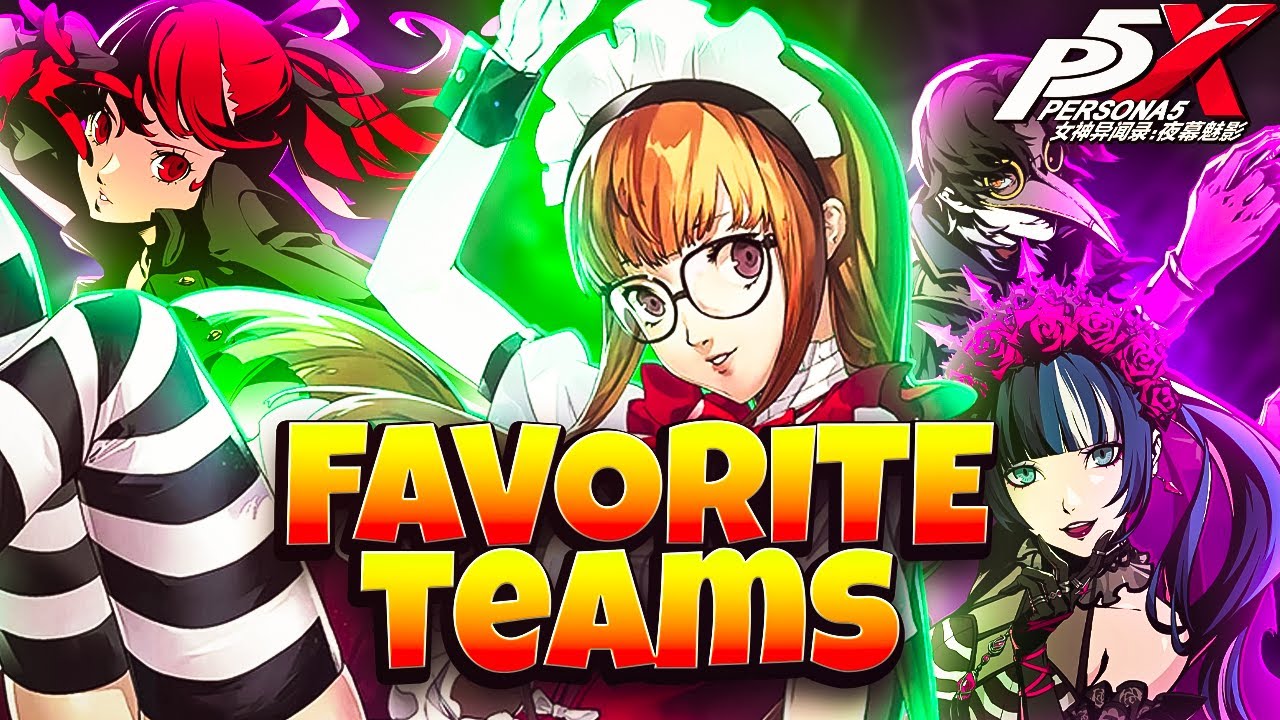 ТОП-3 ЛЮБИМЫХ КОМАНД A6 FUTABA SHOWCASE! PERSONA 5: THE PHANTOM X