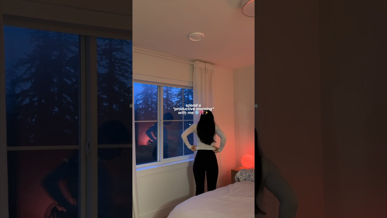 spend a productive morning with me!❄️ 