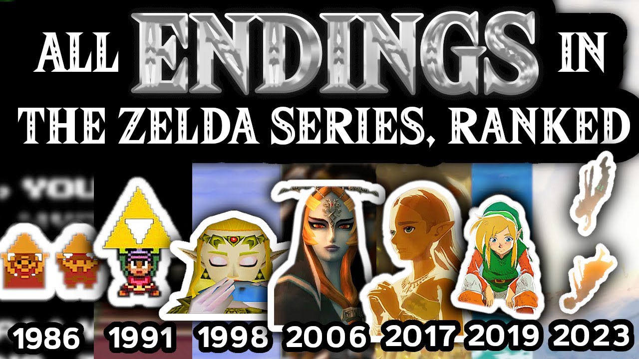 Все концовки Zelda от худших до лучших