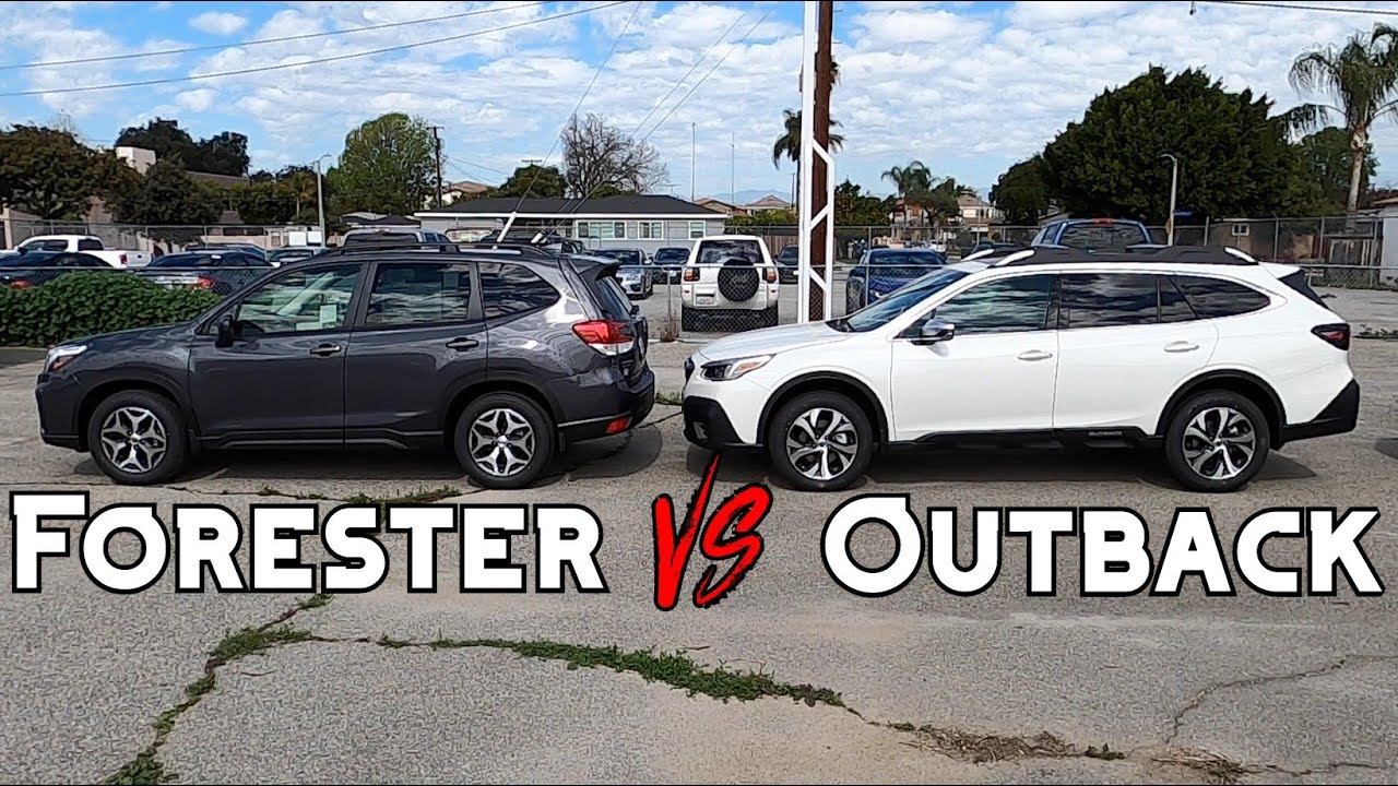 Subaru Outback или Forester: что выбрать?