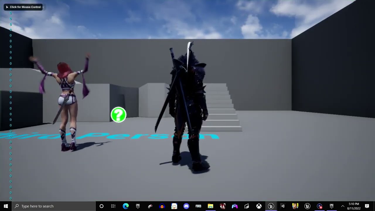 UE4 Hack & Slash combo system tutorial pt.3 - Stance Switching I (Locomotion, Idles)