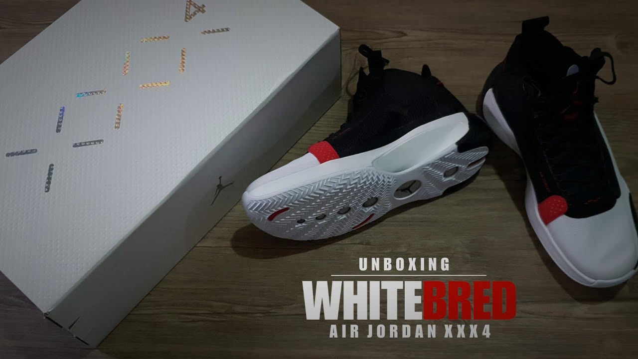 UNBOXING BRED 2019 Air Jordan 34