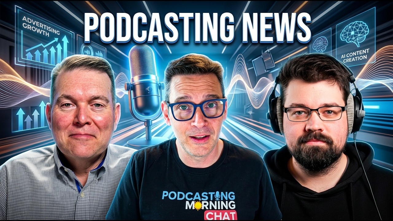 Podcasting News and Comment for Creators | Podcasting Morning Chat LIVE