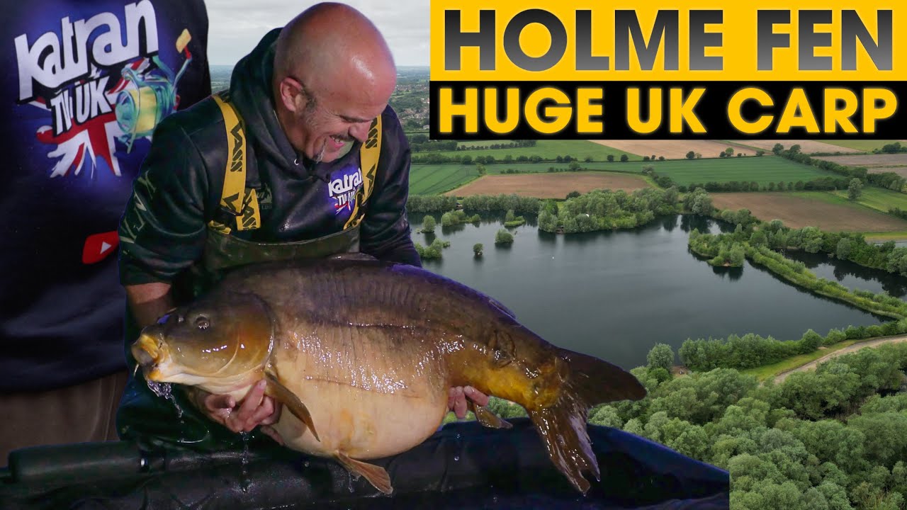 Поймайте огромного британского карпа — Holme Fen Fishery | Тактика ловли крупной рыбы