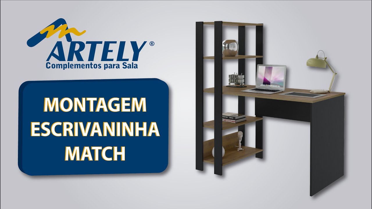 Escrivaninha Match - MONTAGEM