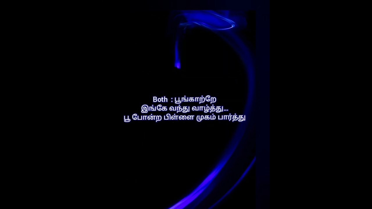 Poongatre Inge Vanthu / Karaoke Track for Female Singers by Ramamoorthy @60 voice of 20