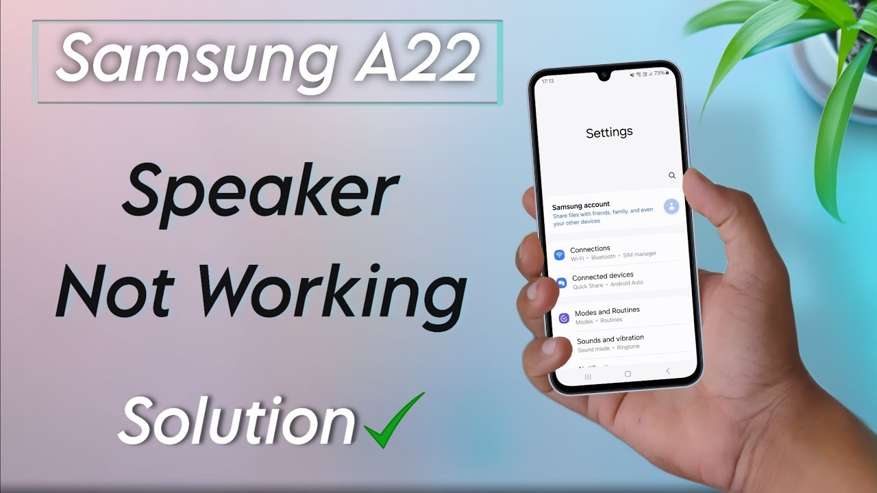 Не работает динамик Samsung Galaxy A22 | Как исправить проблему со звуком на Samsung A22