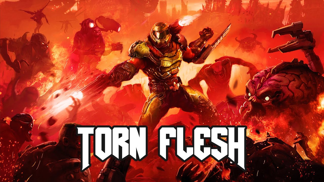 Doom Style Industrial Metal - Torn Flesh // Royalty Free No Copyright Background Music