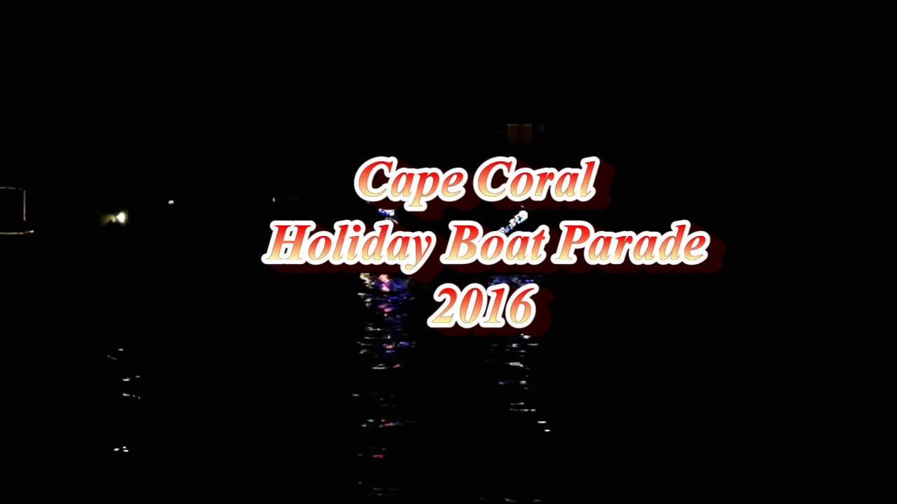 Cape Coral Holiday Boat Parade 2016