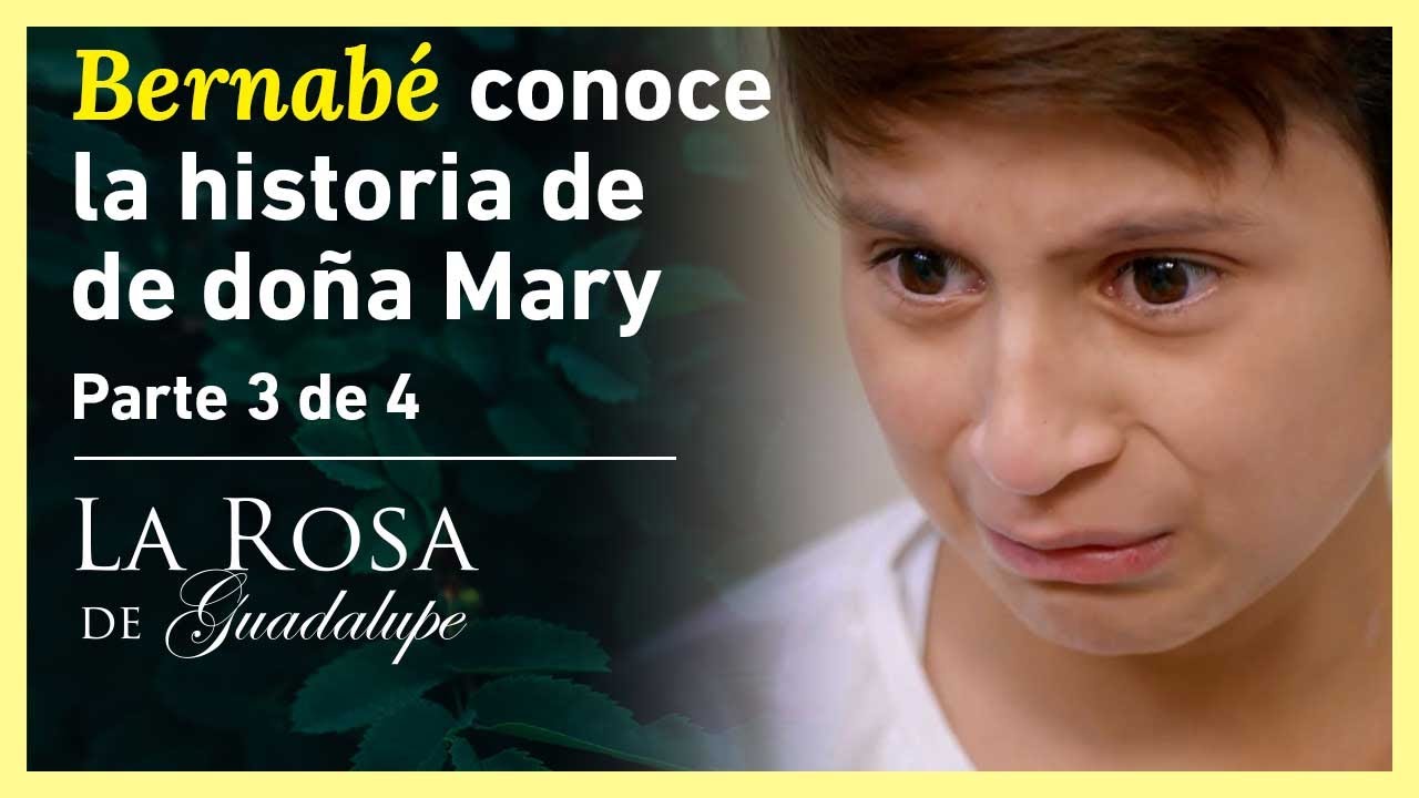 La Rosa de Guadalupe 3/4: Bernabé quiere ayudar a doña Mary Cruz | El amor perdido
