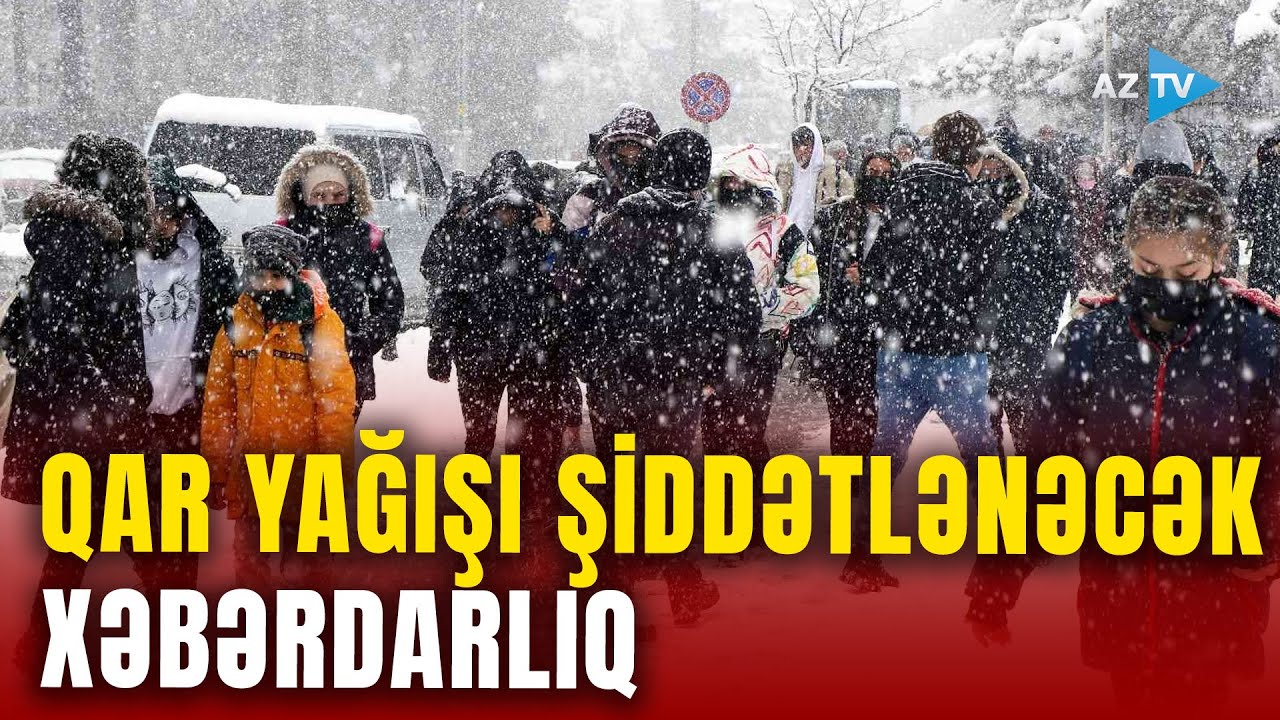 Temperatur kəskin endi: bu bölgələr QARA təslim oldu - Qarşıdakı günlərdə HAVA NECƏ OLACAQ?