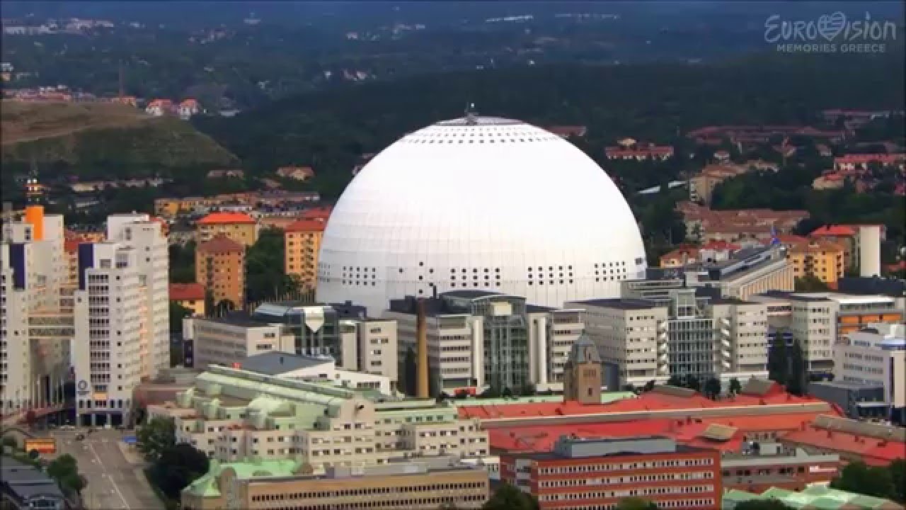 Stockholm Globen , the largest hemispherical building on Earth 4K #35