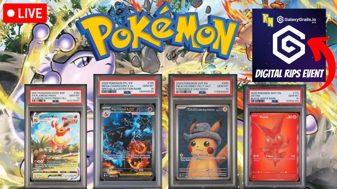 LIVE Pokemon RIP N SHIP! SATURDAY NIGHT DIGITAL RIPS!