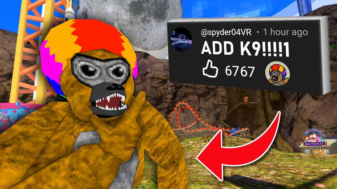 I Made a Gorilla Tag Map With ONLY YOUR IDEAS...