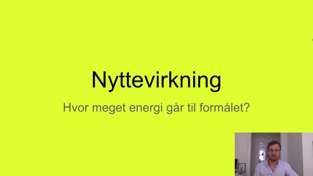 Nyttevirkning
