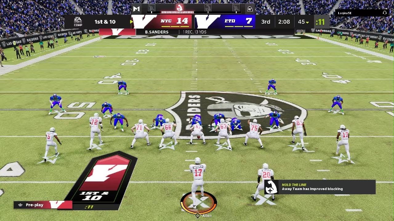 MUT22 Weekend League 99 OVR Barry Sanders