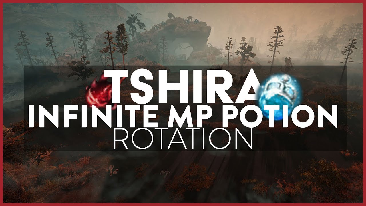 BDO | Infinite MP Potion | Tshira Ruins Rotation