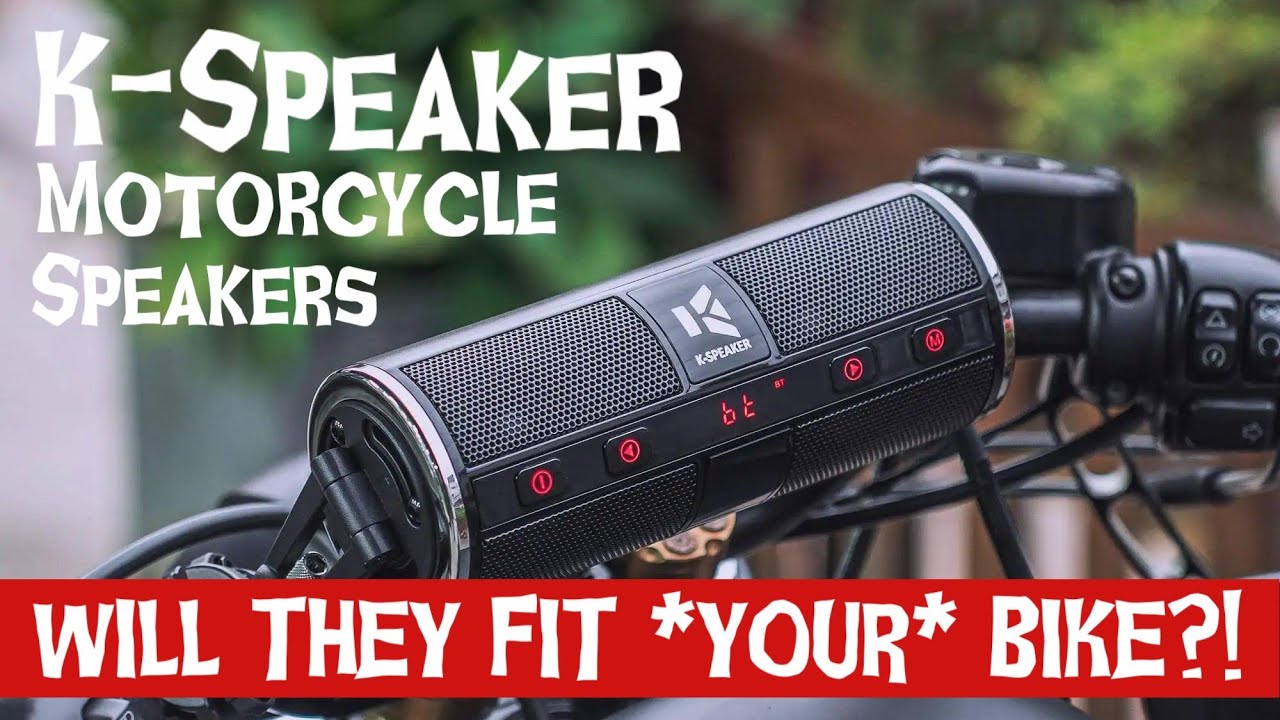 Kspeaker Motorcycle Speakers K2BL Review