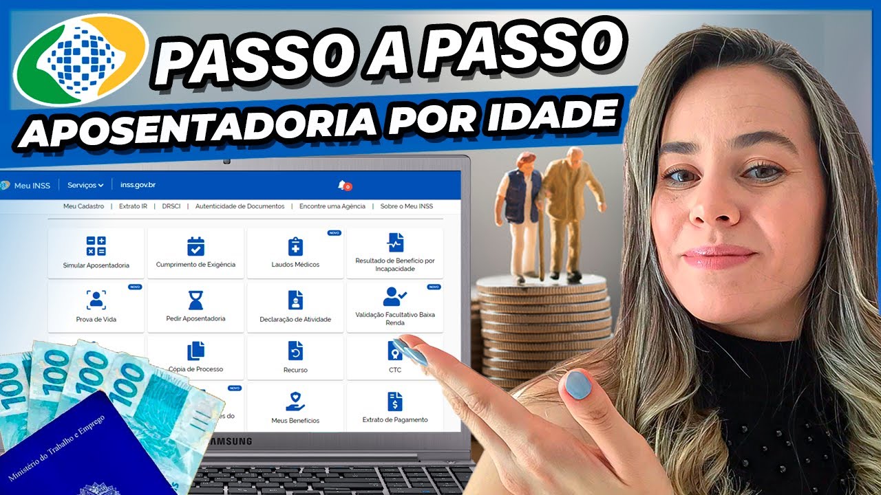PASSO A PASSO PEDIDO DE APOSENTADORIA POR IDADE!