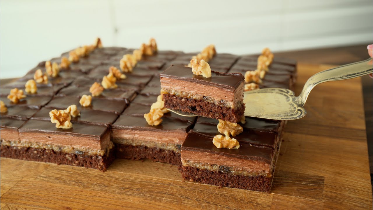 Der uralte Schatz: Das beste Rezept für Nuss-Schokoladen-Kuchen