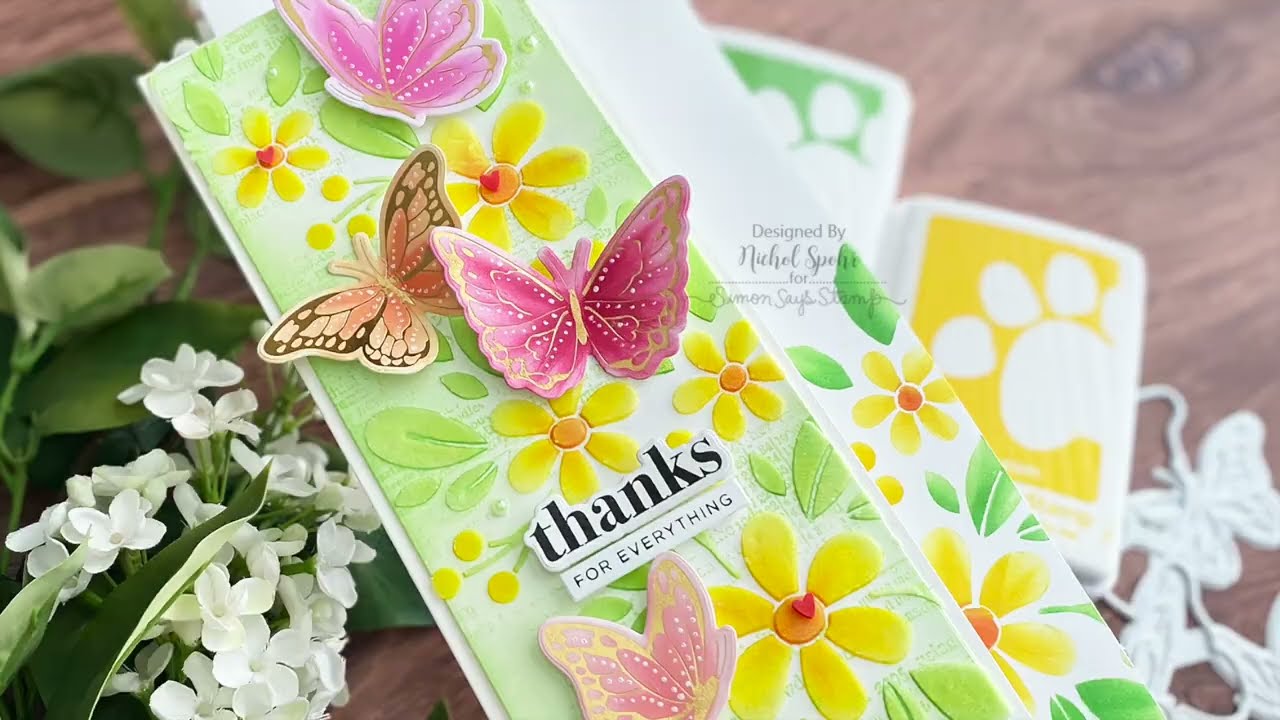 Making the Cut: Butterfly Slimline Foiling