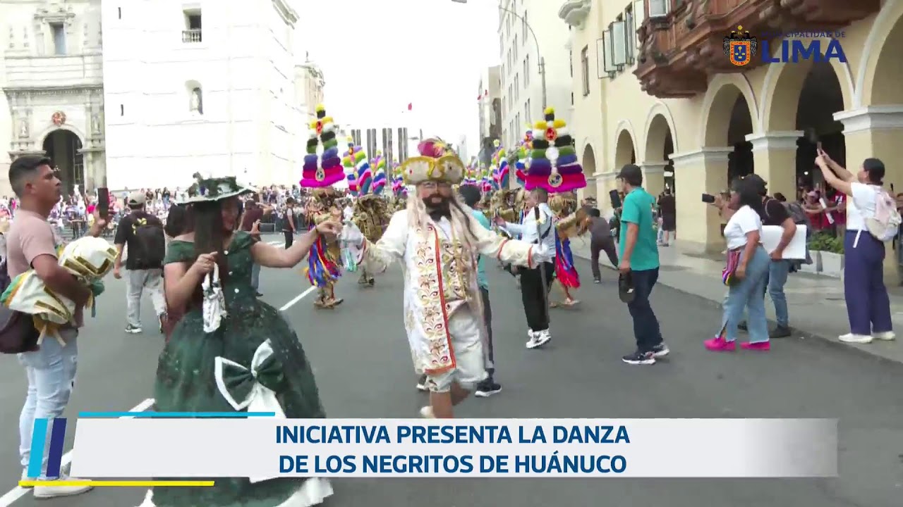 Pasacalle de Lima. 7 de diciembre