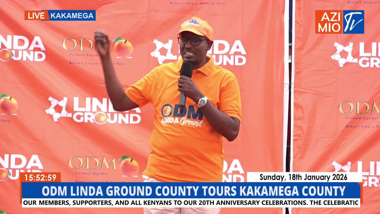 COG Chair Abdullahi EXCITES crowd in Kakamega, drums up support for Broad-based gvt
