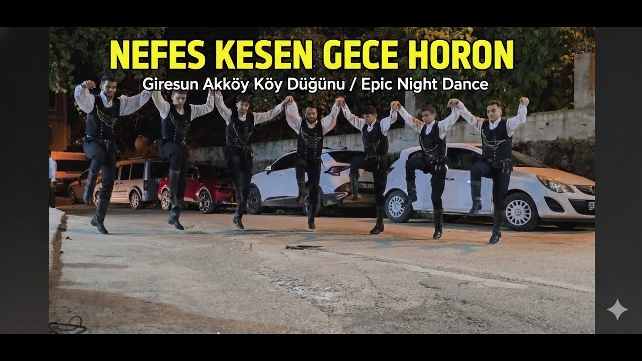 Köyde Muhteşem Horon 😯- Yeni Akköy/YAĞLIDERE