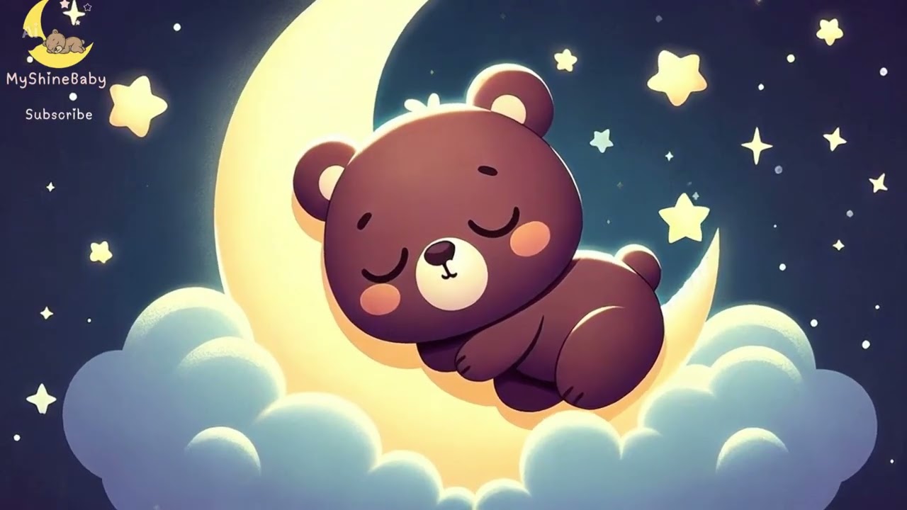 Gentle Piano Sleep Music - 50 Minutes🌙 Calming Lullabies for Babies & Toddlers | MyShineBaby