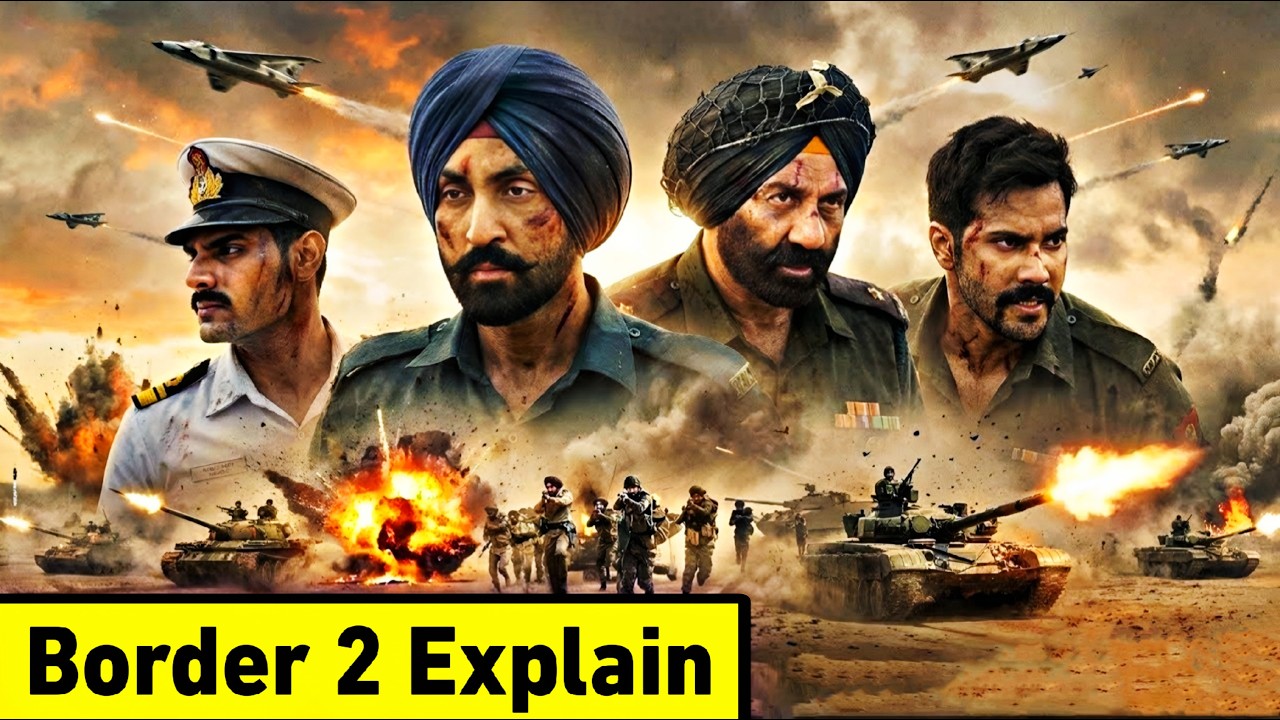 Border 2 - India vs Pakistan 1971 War | Border 2 Movie Explained In HINDI | Border 2 Movie (2026)