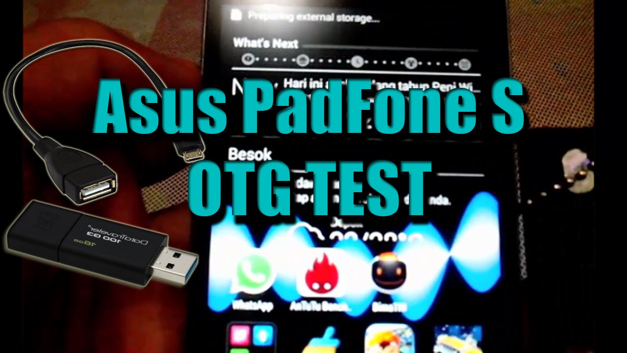 Asus PadFone S OTG Test