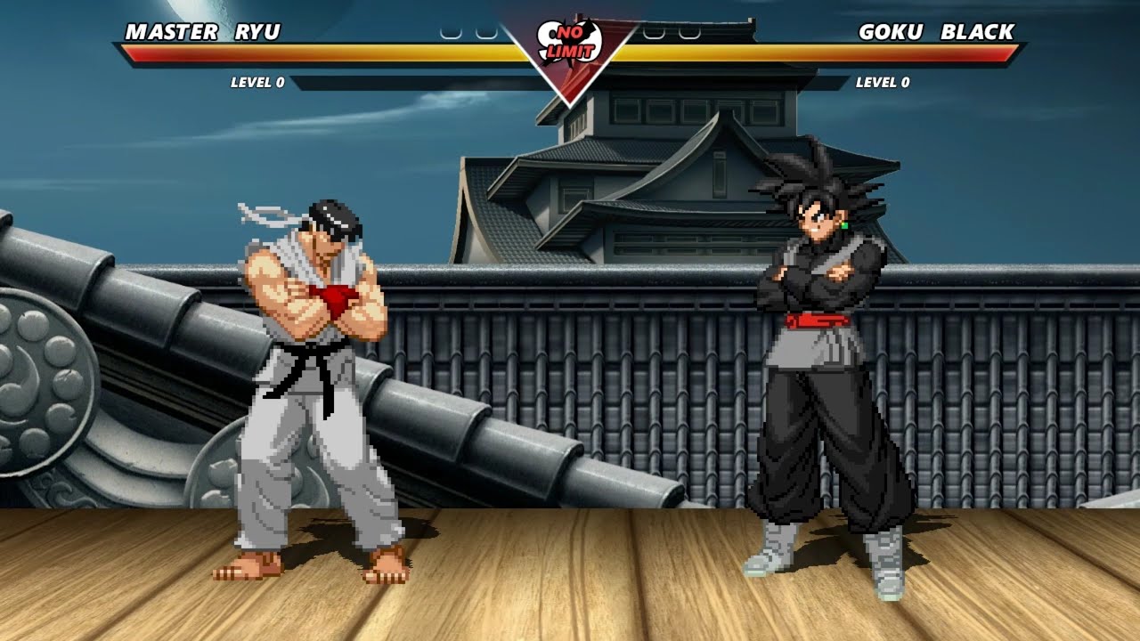 MASTER RYU vs GOKU BLACK - Highest Level Insane Fight‼️