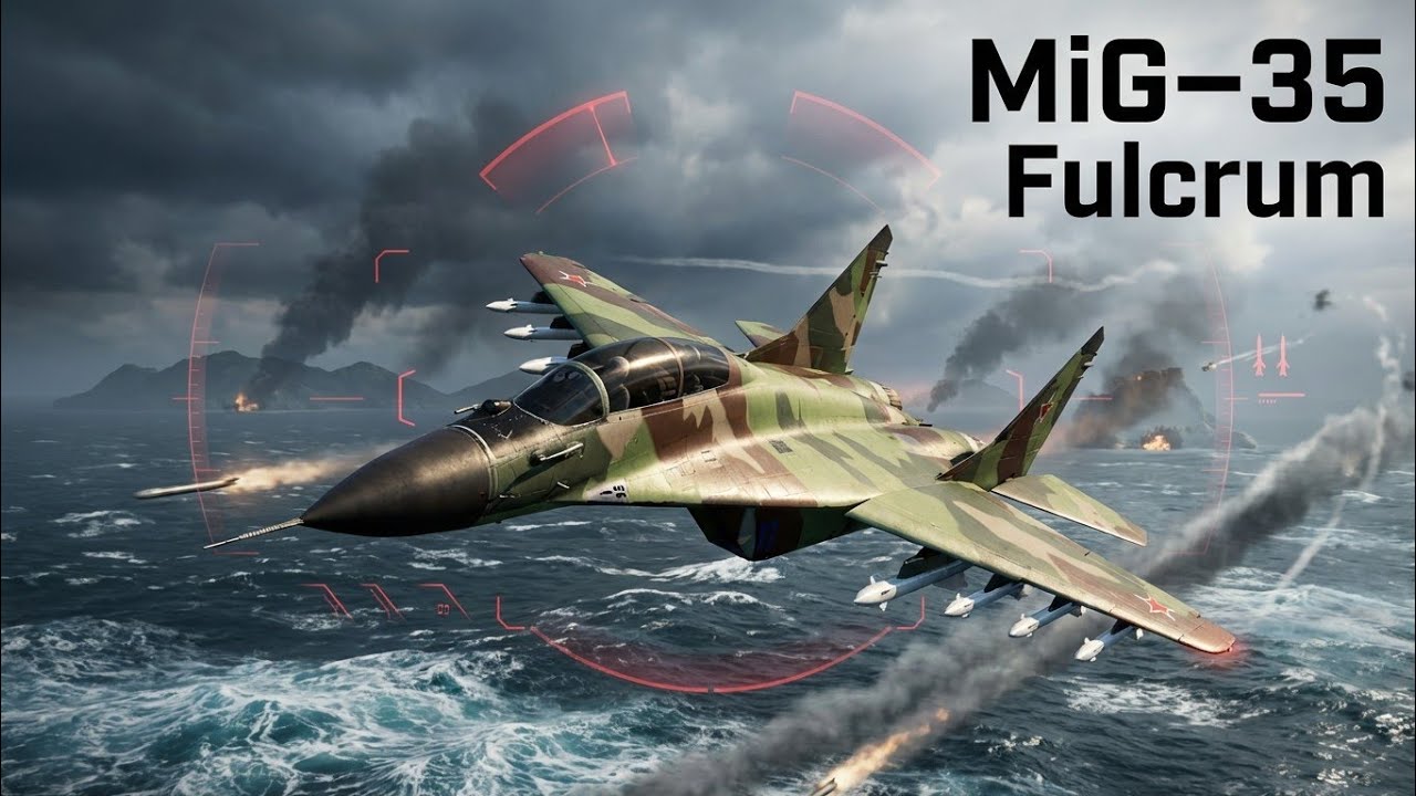 MiG‑35 Fulcrum‑F – The Swift Predator - MWT:TANK BATTLES