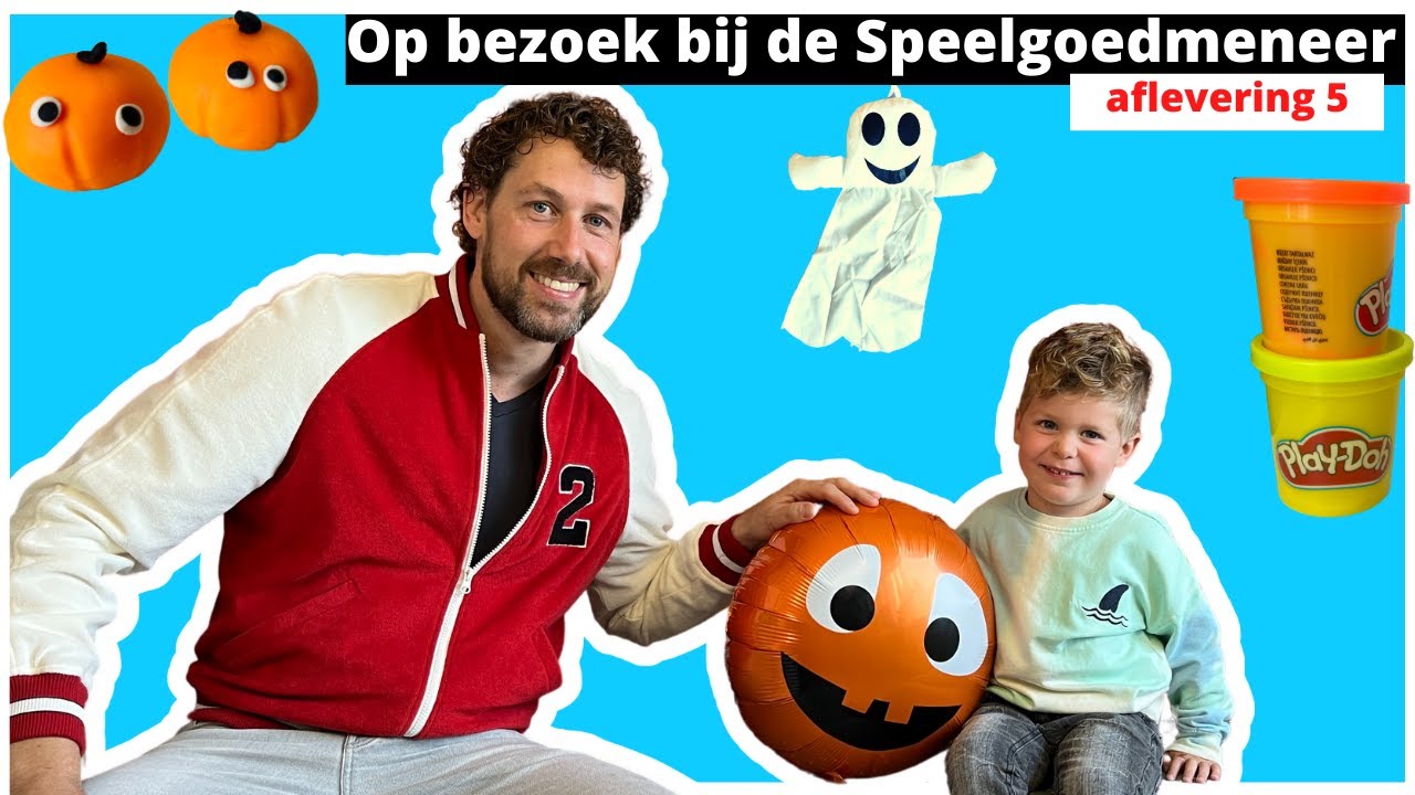 Play Doh Halloween figuurtjes maken | Family Toys Collector S01E05