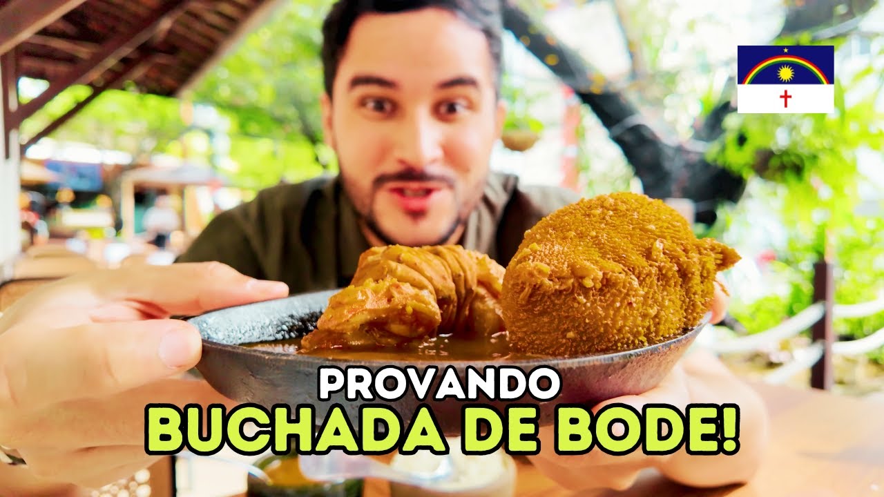 PROVANDO BUCHADA DE BODE em RECIFE